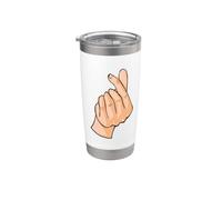 Snap Fingers Snapping Musicista Bicchiere termico in acciaio inox doppia parete