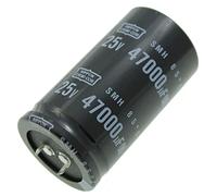 Snap-In Elko Condensatore 47000µF 25V | Condensatore elettrolitico fino ad una temperatura di 85°C | 35x63mm | 47000uF ESMH250VSN473MA63U United Chemi-Con