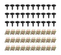 Snap Per Auto Da 60 Pezzi, Parti Automatiche, Fissaggio A Vite, Parti Automatiche, Adatti A Porte, Paraurti, Ecc.