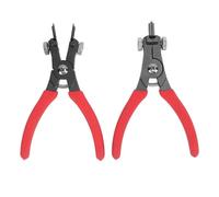 Snap Ring Pliers Set, Adjustable Internal and External Circlip Pliers for Most Vehicles, Retaining Ring Remover Tool with Ergonomic Grip and Precision Jaws