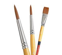 Snap! Short Handle Brush (Set of 3) by Princeton Artist Brush
