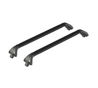 Snap Steel Rail, set completo barre portatutto telescopiche in acciaio - S - F3