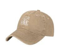 Snapback cap It's Weird Being The Same Age As Old People Unisex Cappello da Cowboy Casual Cappello Trucker Vintage Berretto da Baseball per All'Aperto Ciclismo Estivo