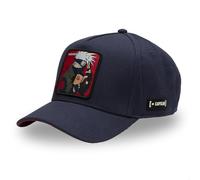 Snapback - Cappellino da baseball Naruto, regolabile, blu/rosso, Taglia unica