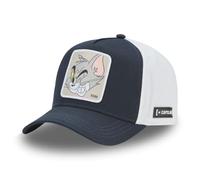 Snapback Cappellino da uomo e donna, berretto Trucker Tom & Jerry, regolabile, blu/bianco, Taglia unica