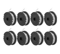SnapFresh Bobina a filo singolo, 4 m di cavo per bobina, diametro filo 1,65 mm, 8 pezzi, compatibile con decespugliatori 20V BBT-ZE20ST