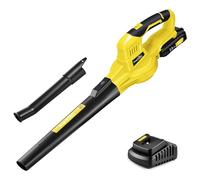 SnapFresh Soffiatore a Batteria 20V Soffiatore Elettrico Parkside Soffiatore per Foglie con Batteria e Caricabatterie 210 km/h 240m³/h / 2 Modalità /1,2kg per Foglie/Prato/Auto/Polvere (Giallo)