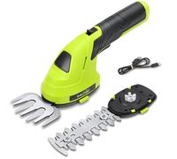 SnapFresh Tosaerba e Tagliasiepi 2 in 1 Tagliabordi a Batteria Forbici per E