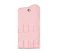 Snapping Shut Manicure Tool Organizers Con 20 Slot Individuali PU Costruzione Moderna Custodia Per La Cura Delle Unghie Essenziale PU Drill Bit Holder Bag