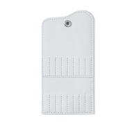 Snapping Shut Manicure Tool Organizzatori Con 20 Slot Singoli PU Costruzione Moderna Custodia Per La Cura Delle Unghie Essenziale Strumento Del Chiodo Strumento