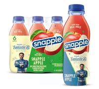 Snapple Tè alla mela - Tè freddo aromatizzato naturalmente - 24 bottiglie da 473 ml