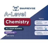 SnapRevise A-Level Chemistry Flashcards Pack 2