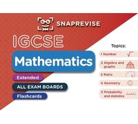 SnapRevise IGCSE Maths Extended Flashcards
