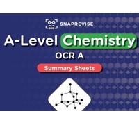 SnapRevise SnapRevise A-Level OCR Chemistry Summary Sheets (Tascabile)
