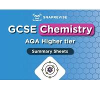SnapRevise SnapRevise GCSE AQA Chemistry Higher Summary Sheets (Tascabile)