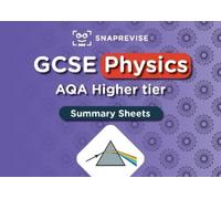 SnapRevise SnapRevise GCSE AQA Physics Higher Summary Sheets (Tascabile)