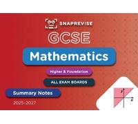 SnapRevise SnapRevise GCSE Maths Summary Notes (Tascabile)