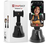 SNAPSHOT ShelfyStand bastone selfie con rotazione intelligente - Treppiede smartphone con tracciamento automatico | Supporto intelligente per smartphone a 360° | Phone holder con sensore di movimento