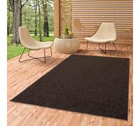 Snapstyle Kingston - Tappeto in Erba Artificiale - per Giardino, Terrazza, Balcone - Marrone - 13 Dimensioni
