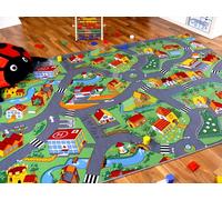 Snapstyle Little Village - Tappeto gioco bambini - Verde - 17 Dimensioni