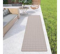 Snapstyle Tappeto da interno ed esterno Cape Cod Taupe Trend - Reversibile, resistente ai raggi UV e impermeabile - Ideale per balcone, terrazza e corridoio