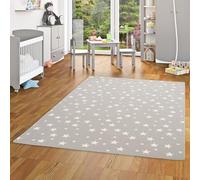 Snapstyle Tappeto per Bambini - Stelle - Grigio - 17 Dimensioni