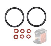 Snapworld - Guarnizione O-Ring Nespresso compatibile con Delonghi, Krups, Pixie, Inissia EN80 XN100 Essenza Mini, kit di manutenzione 8 pezzi