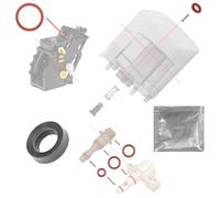 Set di manutenzione guarnizione O-ring per gruppo di erogazione, valvola di supporto,compatibile con Philips Saeco Spidem Miele Gaggia Krups Solis Bosch Set-28 da Snapworld-Kaffee