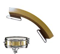 Snare Drum Rim Block - Arched Wood Design, Crisp Tone Percussion, Side Stri | Snare Drum Rim Block - Arched Wood Design, Crisp Tone Percussion, Side Striking Accessory, Drum Rim Enhancer, Musical Instrum