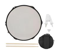 Snare Tamburo con Bacchette e Borsa da 14 Pollici da 14 Pollici a Cerchio a Tracota Strumento Musicale a Percussione Set per Principiante