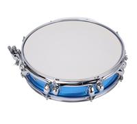 Snare Tamburo, Drum Kit Rullante Super Slim Clear Pitches 45 ° Cuscinetti Incisivi Bordi da 14 Pollici a Multistrato in Legno di Pino con Bacchette per Prestazioni (BLUE)