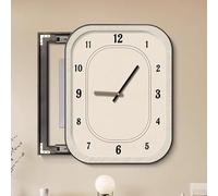 Snaweo Quadro Decorativo per Quadro a Scomparsa, Copertura per Scatola Interruttori con Pannello Forato Orologio, Protezione Pannello Fusibili Parete(Color 3,24x27in/60x70cm)