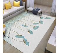 Snaweo Tappetino Riscaldante Elettrico in Grafene, Tappeto Riscaldato Elettrico Moderno, Materiale in Pelle Facile da Pulire, for Camera da Letto, Cucina, Soggiorno(Color1,120x200cm/47.2x78.7in)