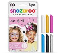 Snazaroo - 6 Stick Colori Per Viso Ragazze