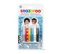 Snazaroo - 6 Stick Colori Per Viso Ragazzi