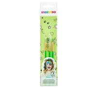 Snazaroo Face Paint Brush Set-3 Pcs, Green