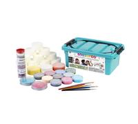 Snazaroo Kit di Pittura Viso Super Deluxe Pro Imbianchini Dancy Abito Bambini Un