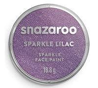 Snazaroo - Pittura Per Viso e Corpo, Trucchi da Viso per Travestimenti, per Bambini e Adulti, 18 ML, Colore Lilla Scintillante