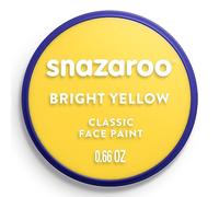 Snazaroo - Pittura Per Viso e Corpo, Trucchi da Viso per Travestimenti, per Bambini e Adulti, 18ML, Colore Giallo Brillante