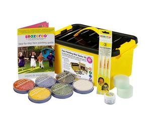 SNAZAROO TRUCCO FESTE BIMBI COFANETTO MINI STARTER KIT FACEPAINTING CARNEVALE