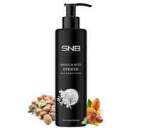 SNB Professional Crema Mani e Viso 200 ml Karité Jojoba Argan Vitamina E | Crema ricca e intensiva mani e viso con karité, jojoba, argan, glicerina e vitamina E per mani e viso molto secchi