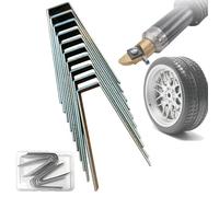 SNBGRYE Lame per Scanalatura Pneumatici, 20 Pezzi A Forma di V/U, Modello di Incisione in Gomma, Riscaldamento Uniforme, Scanalatura Pneumatici in Gomma, per Macchina per Scanalatura Pneumatici,W5