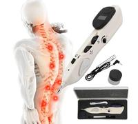 SNBGRYE Penna Elettronica per Agopuntura, Rilevamento Automatico dei Punti di Agopuntura, 10 Intensità + 10 Sensibilità, Frequenza di Pulsazione: 1-23 Hz (Regolabile), con 3 Sonde, Ricaricabile
