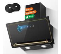 SNDOAS Cappa Aspirante 60 cm, 450 m³/h, Gestuale e Touch Screen