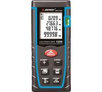 Sndway® - Distanziometro laser dotato di righello a infrarossi, telemetro laser, livella a bolla, adatto per misurare aree e volumi; distanza coperta 40/60/80/100 metri