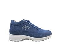 Sneackers Donna Byblos 682012 in Camoscio Jeans Una Calzatura Adatta per Tutte Le Occasioni. Primavera-Estate 2022 EU 36