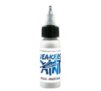 SneakArts Vernice metallizzata per pelle - argento bianco - 30 ml