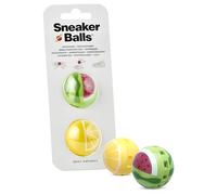 Sneaker Balls Deodorante & Sfere Rinfrescanti, Elimina Odori da Scarpe/Borse Sportive/Armadietti, Diametro 3,8 cm, Rotazione Veloce, 90 Giorni di Freschezza - Anguria/Limone