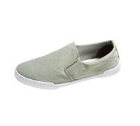 Sneaker basse da uomo, in tela, traspiranti, leggere, a piedi nudi, per camminare, corsa, jogging, fitness, atletiche, scarpe da corsa, per il tempo libero, Z5-verde chiaro, 39
