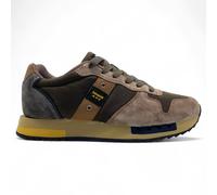 Blauer Queens - Sneakers Basse In Suede Verde - Uomo Scarpe Sneakers Casual